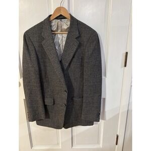 Vintage Kingsridge Tweed Wool Sports Coat‎ Tailored In USA
